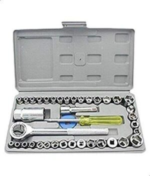 40 In 1 Pcs Wrench Tool Kit & Screwdriver And Socket Set (MS-HMK-TOOL-01)