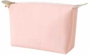 Dumpling Shape Zipper Closure Mini Cosmetic Bag,Pu-Leather Waterproof Women’s Makeup Toiletry Organiser Handbag,Colorful Travel Cosmetics Case Small Makeup Brush Pouch