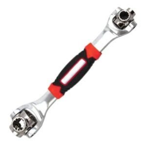 48 in 1 Multi-Socket Professional Wrench With 360 Rotating Heads For Auto, Home, Outdoor and More, C Shaped