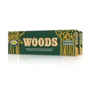 Pure Woods Natural Incense Sticks, 9 Inch, Pack of 2 (80 Agarbatti Sticks) | Lasts Upto 60 Mins per Stick | Woody, Sandal, Resin, Cedar, Masala, Amber, Natural Fragrance for Puja, Meditation