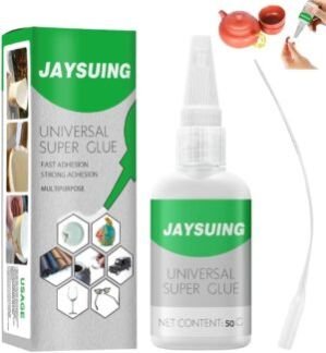 Welding High Strength Oily Glue, Universal Super Glue Instant Bonding, Strong Glue Fast Repairs Last Long Time for Metal, Wood, Ceramics, Leather, Glass Etc. (50 Gram)