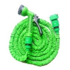 Expandable 50 Foot Garden Hose Pipe with Spray Gun Car Washing Pipe for Cleaning Purpose(Multicolour)