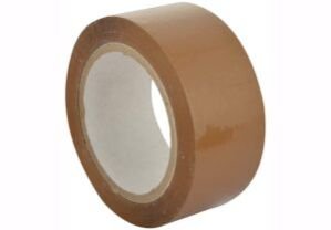 Brown Packaging Cello Tape For Office, Home and E-Commerce Packing | 100M | Pack of 1
