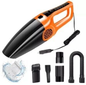 Powerful Modern Pro+ Car Vacuum Cleaner, High Suction Power, Multi Accessories Car Vacuum Cleaner with Anti-Bacterial Cleaning