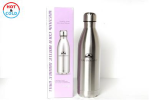 Water Bottle Stainless Steel Double Walled Vacuum Insulated Keeps Water Hot & Cold for Long – Stainless Steel Water Botter 1-Pcs (750 ml)