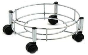 Gas Stand Gas Cylinder Trolley (Stand Round) (Steel Prime Gas Trolly-1)