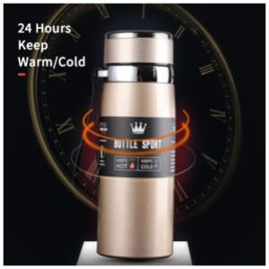 Stainless Steel Water Bottle for Men Women Kids | Thermos Flask | Reusable Leak-Proof Thermos Steel for Home Office Gym Fridge Travelling